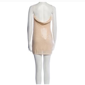 Rat & Boa Beaded Sequin Dress